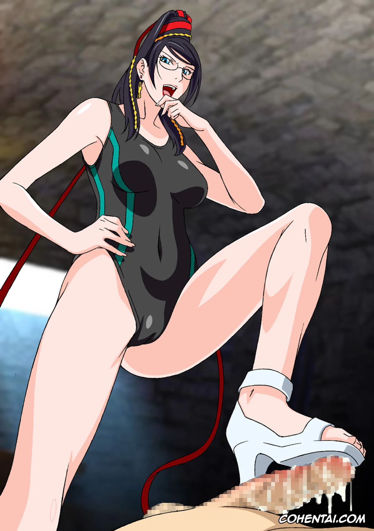 Bayonetta hentai, Bayonetta hentai, Witch Time (Bayonetta), pagina 15