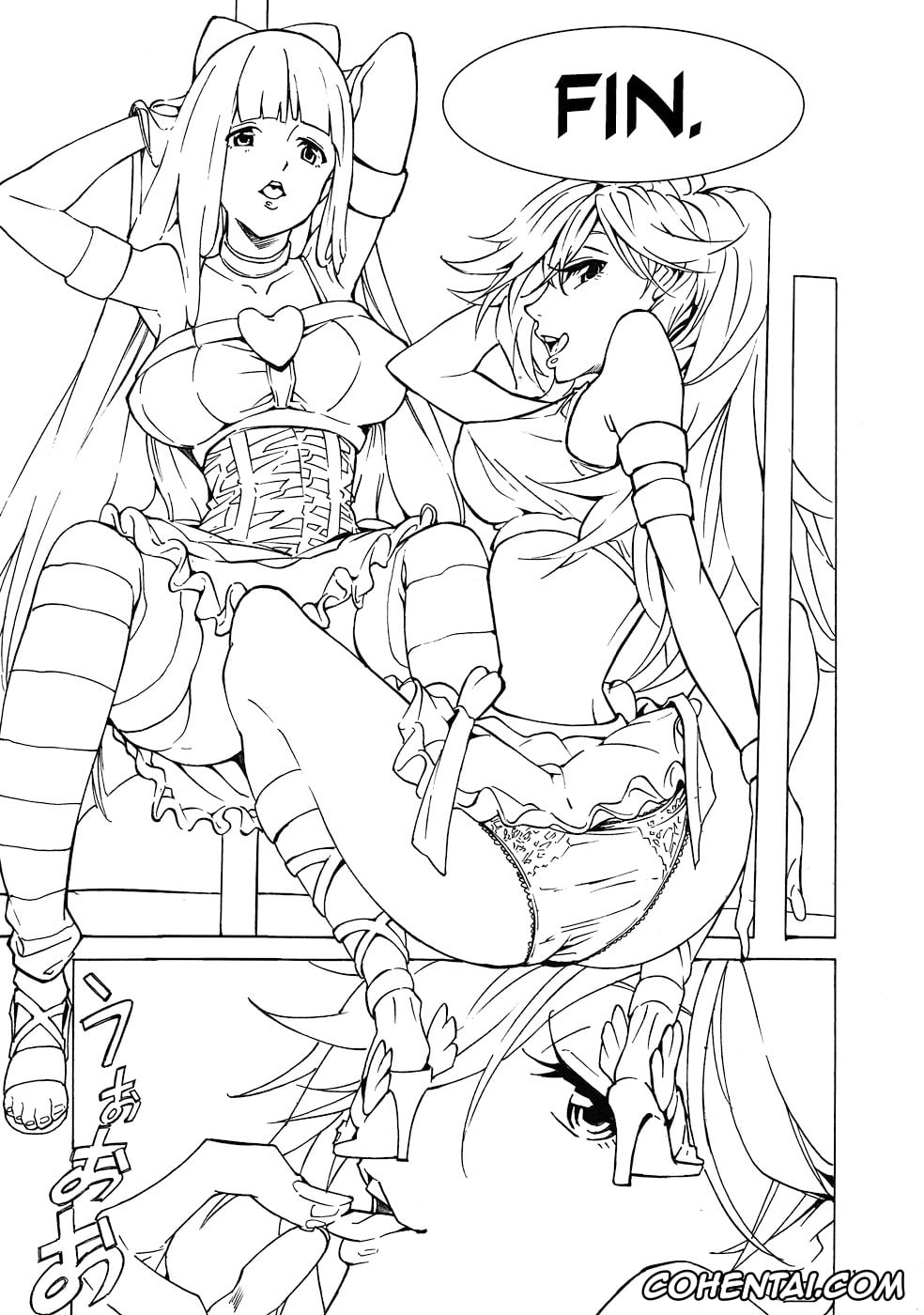 Panty & Stocking with Garterbelt hentai, Kneesocks Demon hentai, Panty Anarchy hentai, Scanty Demon hentai, Stocking Anarchy hentai, Obenjo Tenshi (Panty & Stocking with Garterbelt), pagina 21