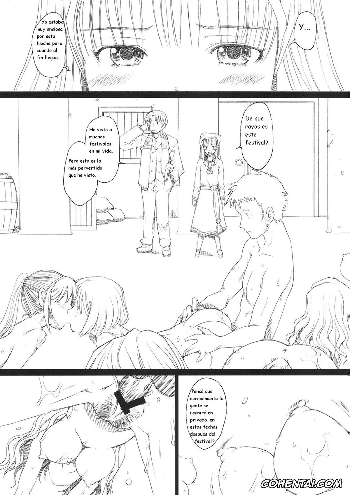 Spice And Wolf | Ookami To Koushinryou porno, Holo porno, Kraft Lawrence porno, Ai ga Horohoro -Okami to Muramatsuri- (Ookami to Koushinryou), pagina 5