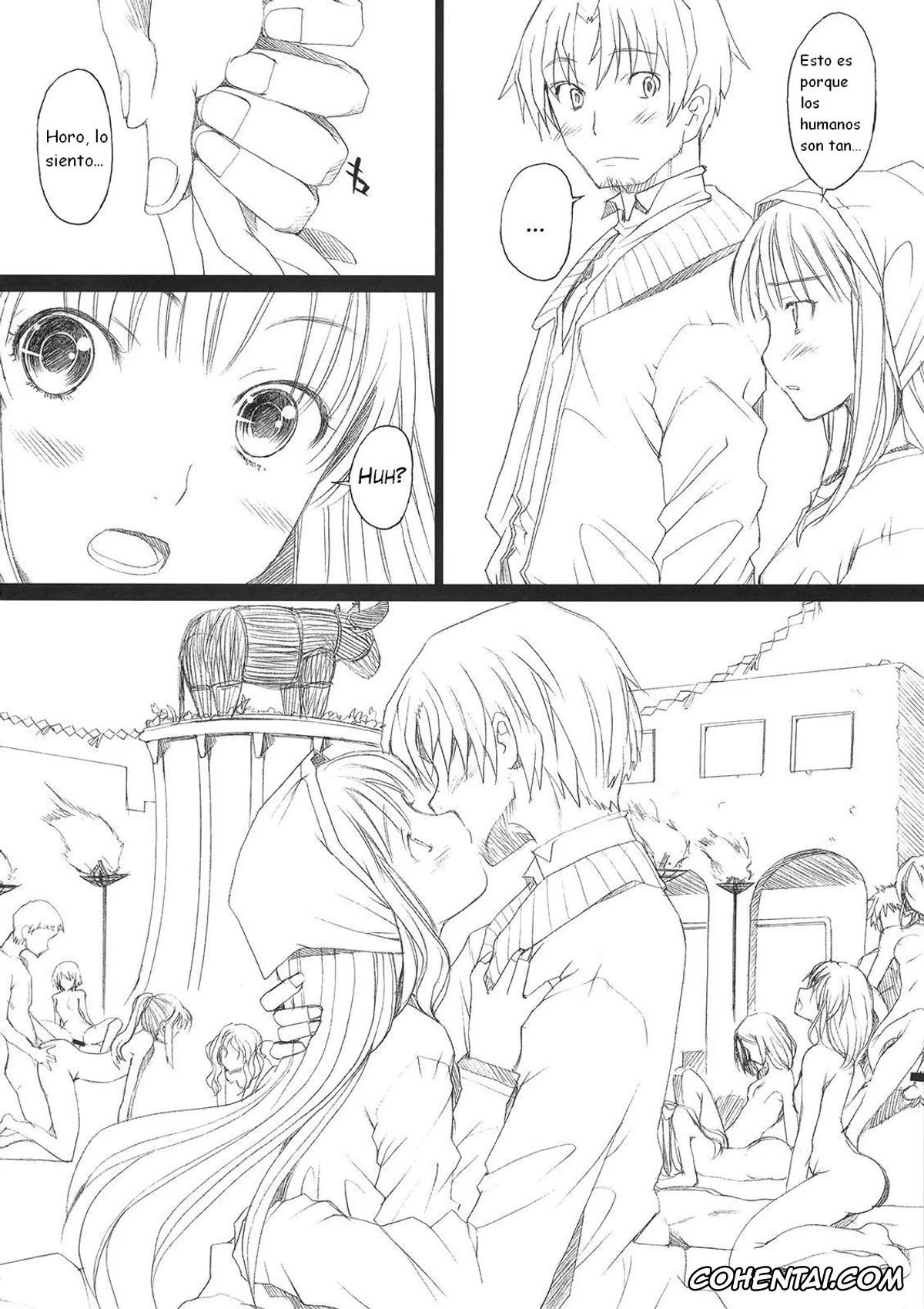 Spice And Wolf | Ookami To Koushinryou hentai, Holo hentai, Kraft Lawrence hentai, Ai ga Horohoro -Okami to Muramatsuri- (Ookami to Koushinryou), pagina 6