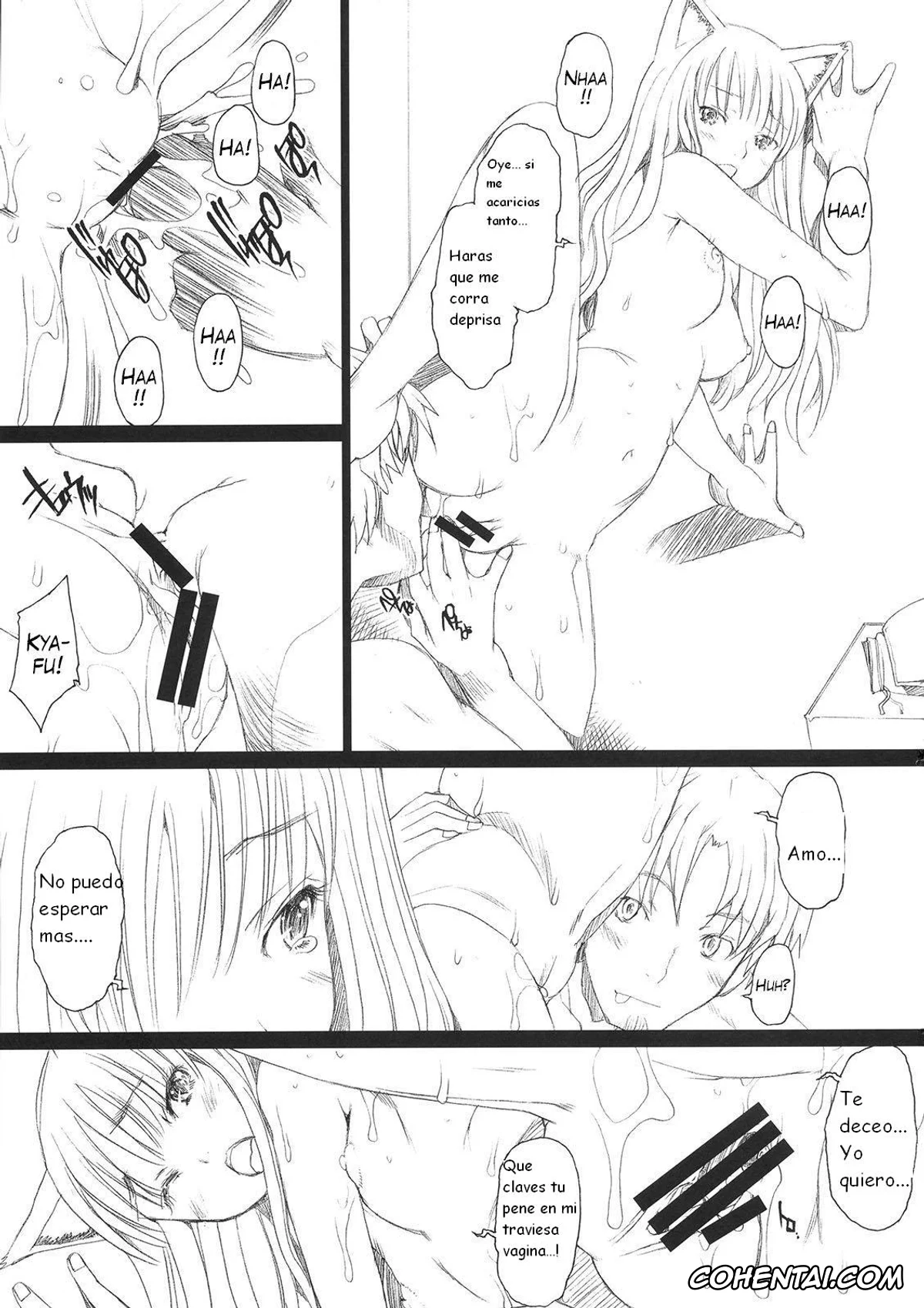 Spice And Wolf | Ookami To Koushinryou hentai, Holo hentai, Kraft Lawrence hentai, Ai ga Horohoro -Okami to Muramatsuri- (Ookami to Koushinryou), pagina 9