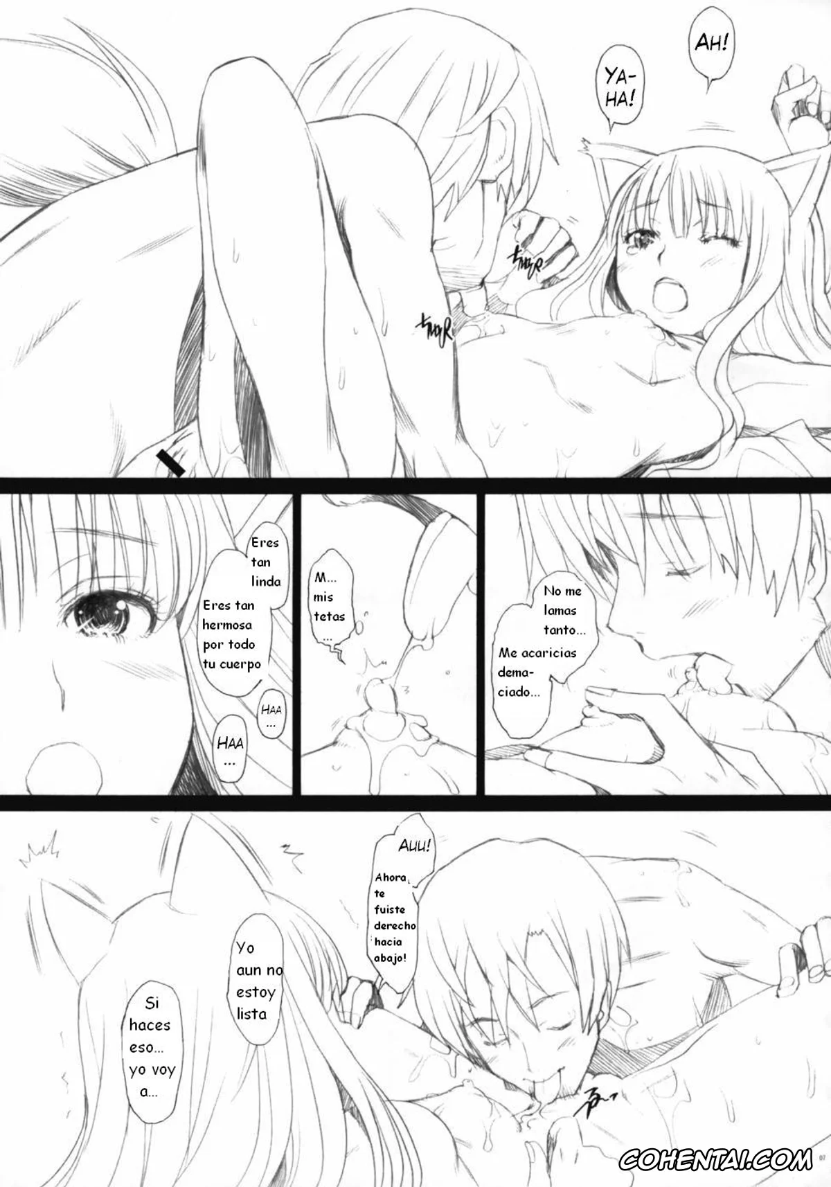 Spice And Wolf | Ookami To Koushinryou xxx, Holo xxx, Kraft Lawrence xxx, Ai ga Horohoro (Ookami to Koushinryou), pagina 7