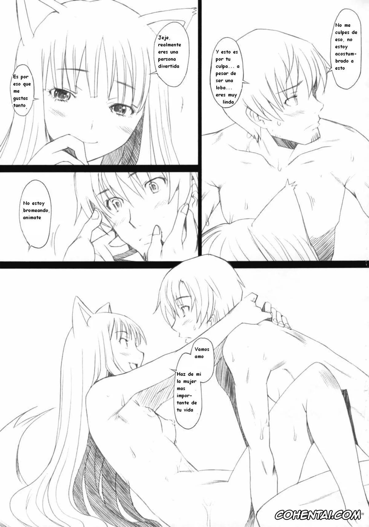 Spice And Wolf | Ookami To Koushinryou hentai, Holo hentai, Kraft Lawrence hentai, Ai ga Horohoro (Ookami to Koushinryou), pagina 9