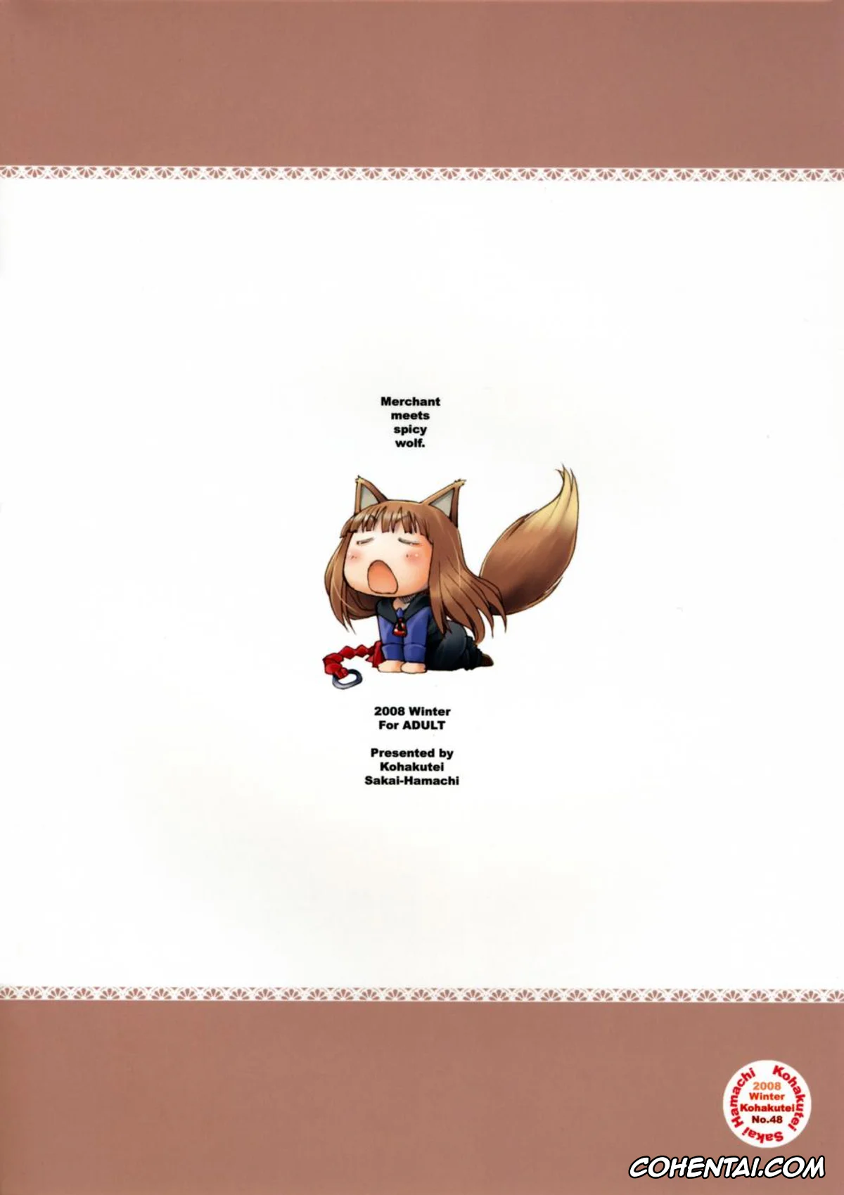 Spice And Wolf | Ookami To Koushinryou xxx, Holo xxx, Kraft Lawrence xxx, Ai ga Horohoro (Ookami to Koushinryou), pagina 19