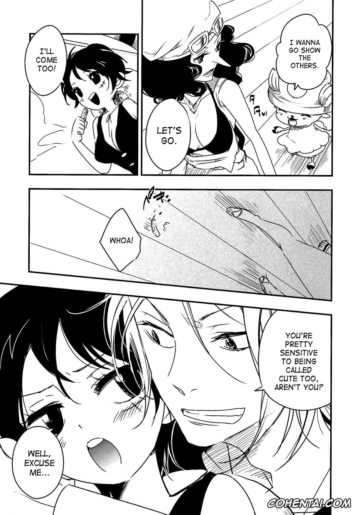 One Piece hentai, Monkey D. Luffy hentai, Nami hentai, Namizou Sugoi Zou (ONE PIECE), pagina 6