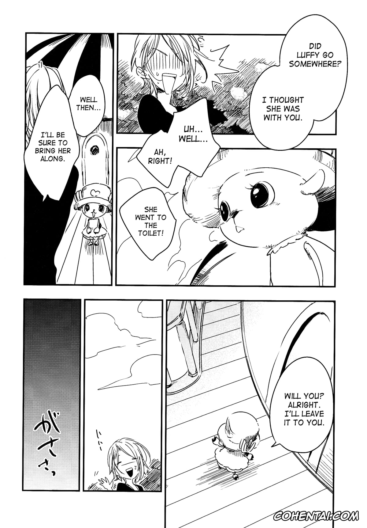 One Piece xxx, Monkey D. Luffy xxx, Nami xxx, Namizou Sugoi Zou (ONE PIECE), pagina 13
