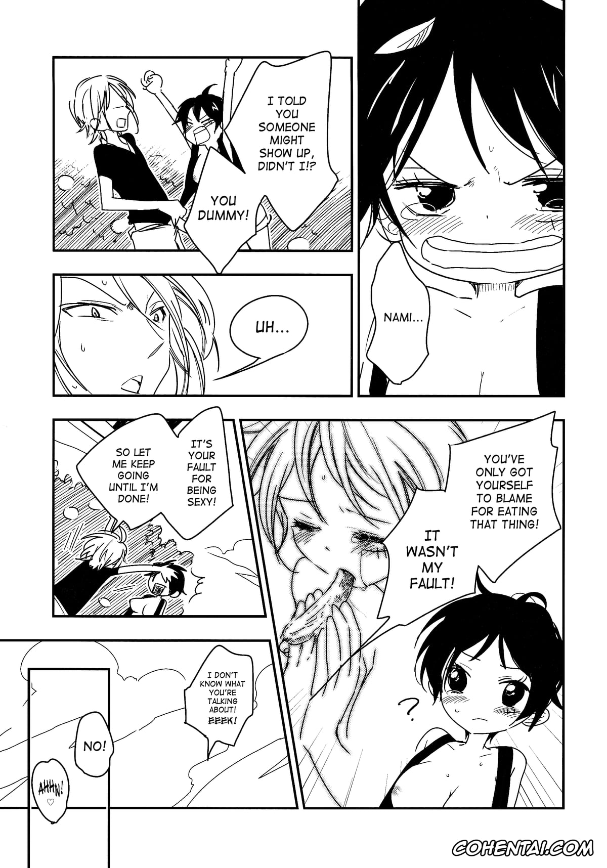 One Piece porno, Monkey D. Luffy porno, Nami porno, Namizou Sugoi Zou (ONE PIECE), pagina 14