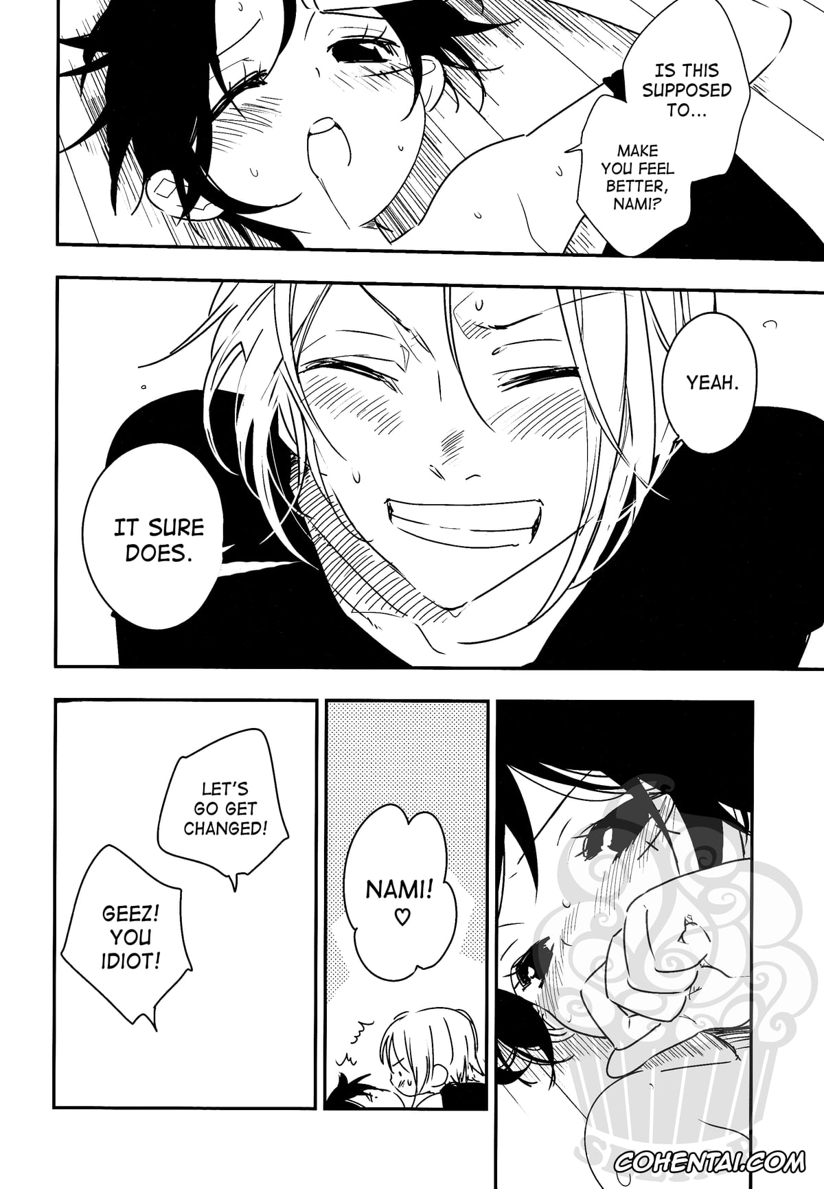One Piece hentai, Monkey D. Luffy hentai, Nami hentai, Namizou Sugoi Zou (ONE PIECE), pagina 15