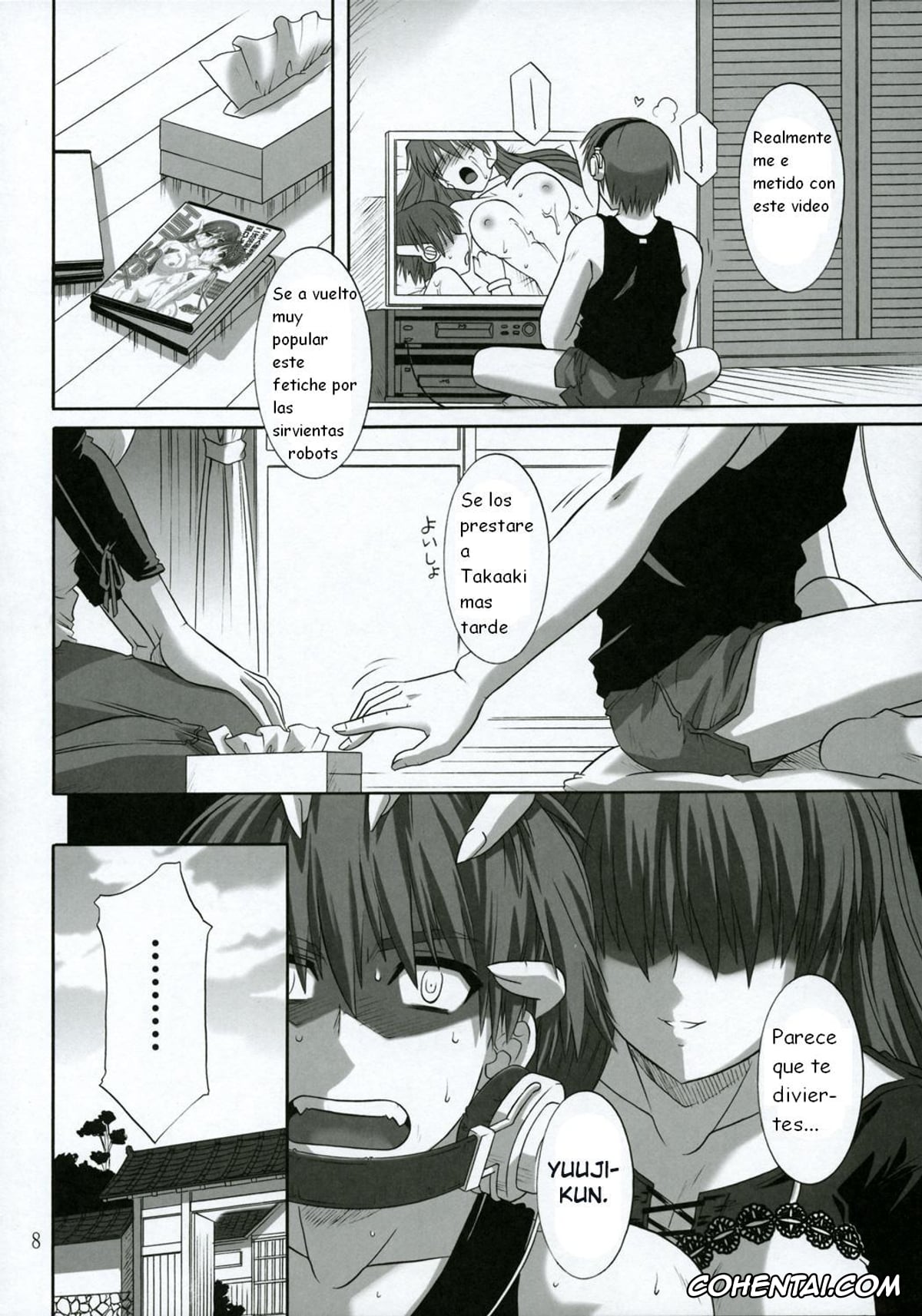 ToHeart2 porno, Multi porno, Serio porno, Tamaki Kousaka porno, Yuuji Kousaka porno, ToyHeart Vol. 2 (ToHeart2), pagina 8