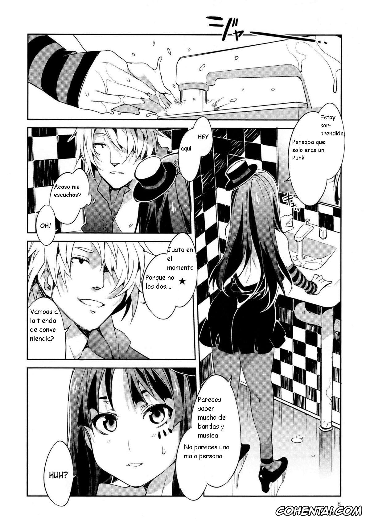 K-ON! porno, Mio Akiyama porno, Choroi-Onna!! (K-ON!), pagina 8