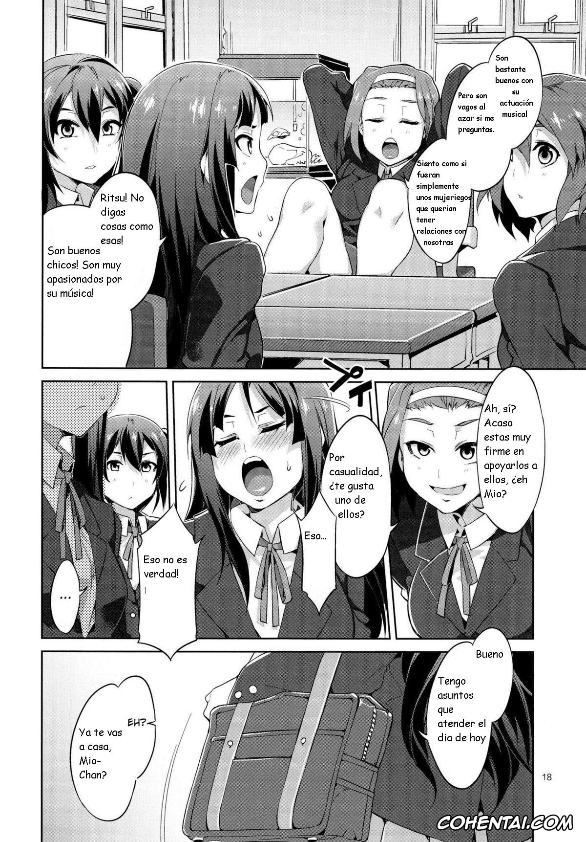 K-ON! hentai, Mio Akiyama hentai, Choroi-Onna!! (K-ON!), pagina 18
