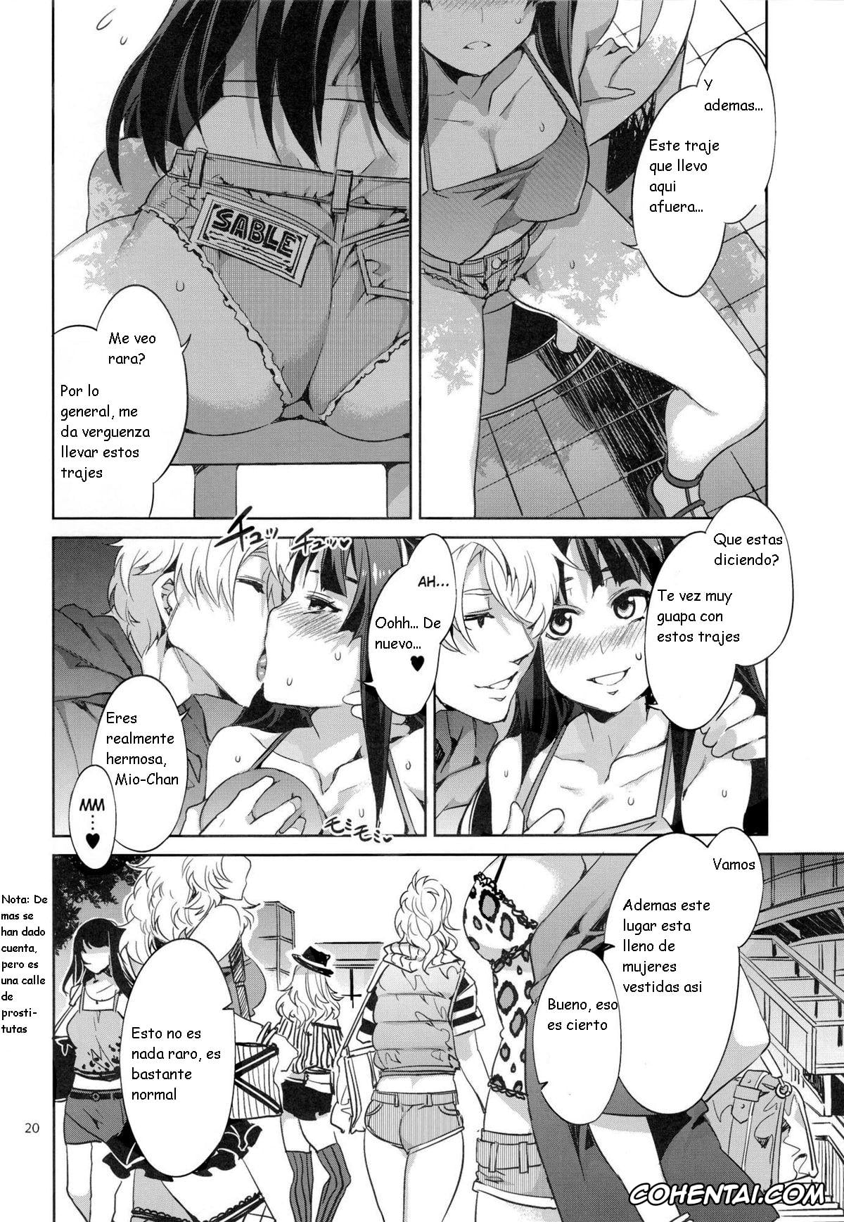 K-ON! porno, Mio Akiyama porno, Choroi-Onna!! (K-ON!), pagina 20