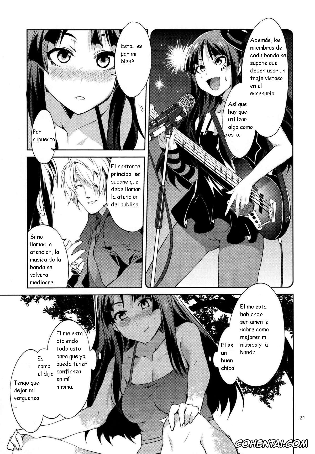 K-ON! hentai, Mio Akiyama hentai, Choroi-Onna!! (K-ON!), pagina 21