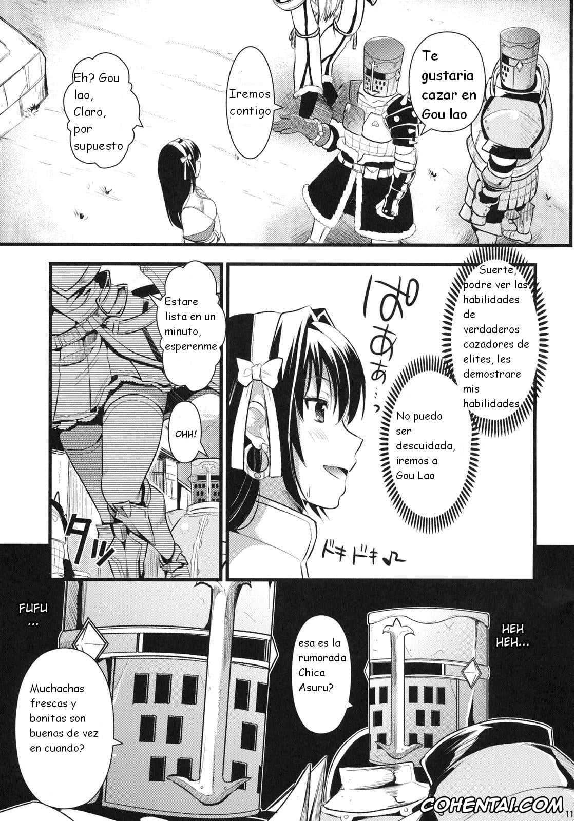 Monster Hunter porno, Shujou Seikou (Monster Hunter), pagina 11