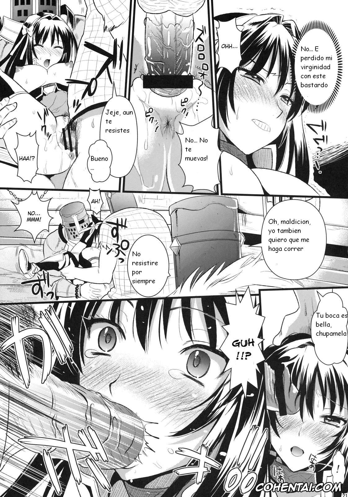Monster Hunter hentai, Shujou Seikou (Monster Hunter), pagina 21