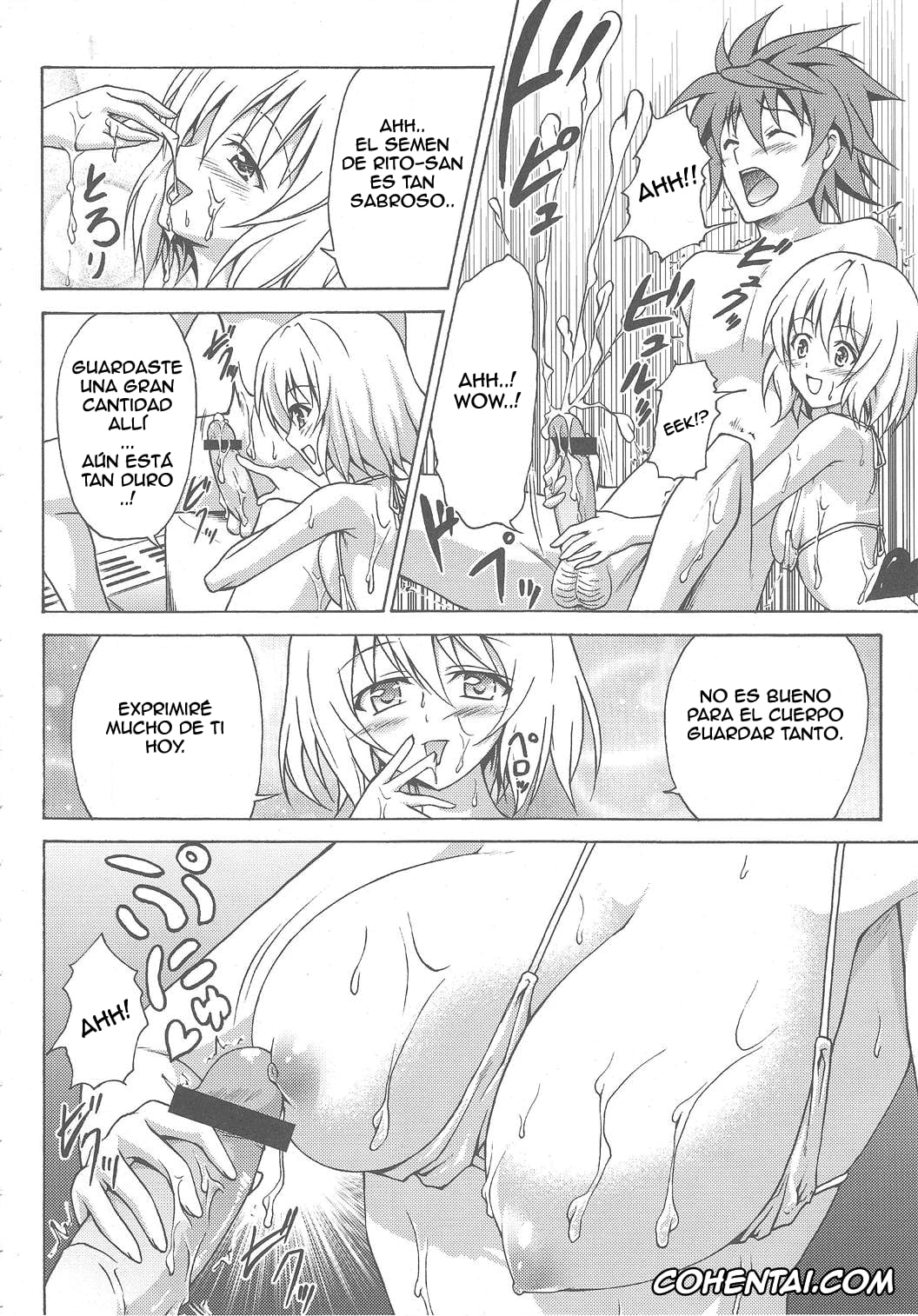 To Love-Ru xxx, Momo Velia Deviluke xxx, Rito Yuuki xxx, Bathroom with Momo! (To Love-Ru), pagina 7