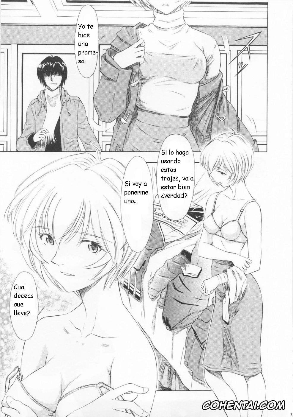 Dead or Alive hentai, Neon Genesis Evangelion hentai, Ayane hentai, Rei Ayanami hentai, Ayanami Richness Black (Neon Genesis Evangelion), pagina 9