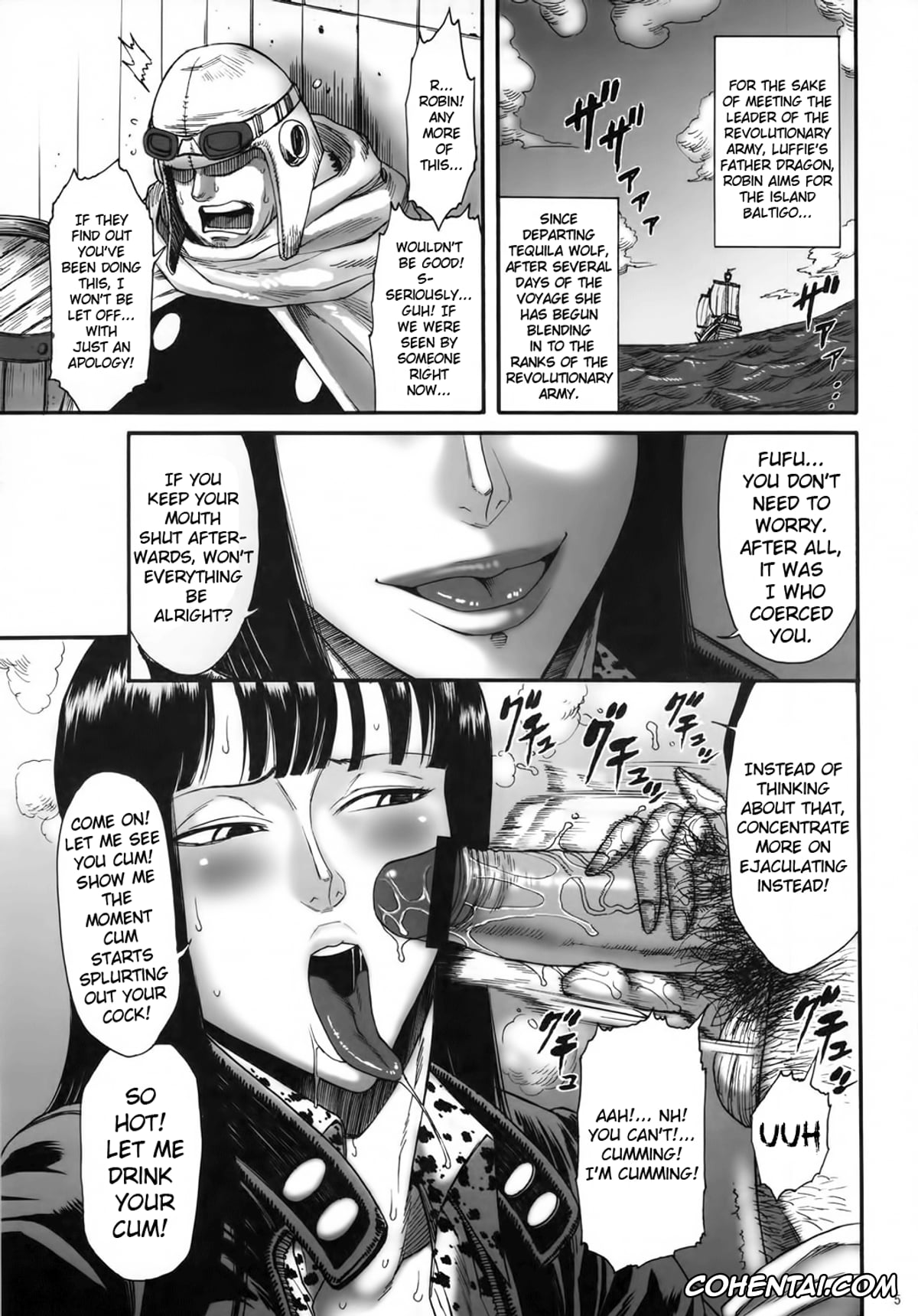 One Piece xxx, Nico Robin xxx, GOLDEN MONKEY (One Piece), pagina 4