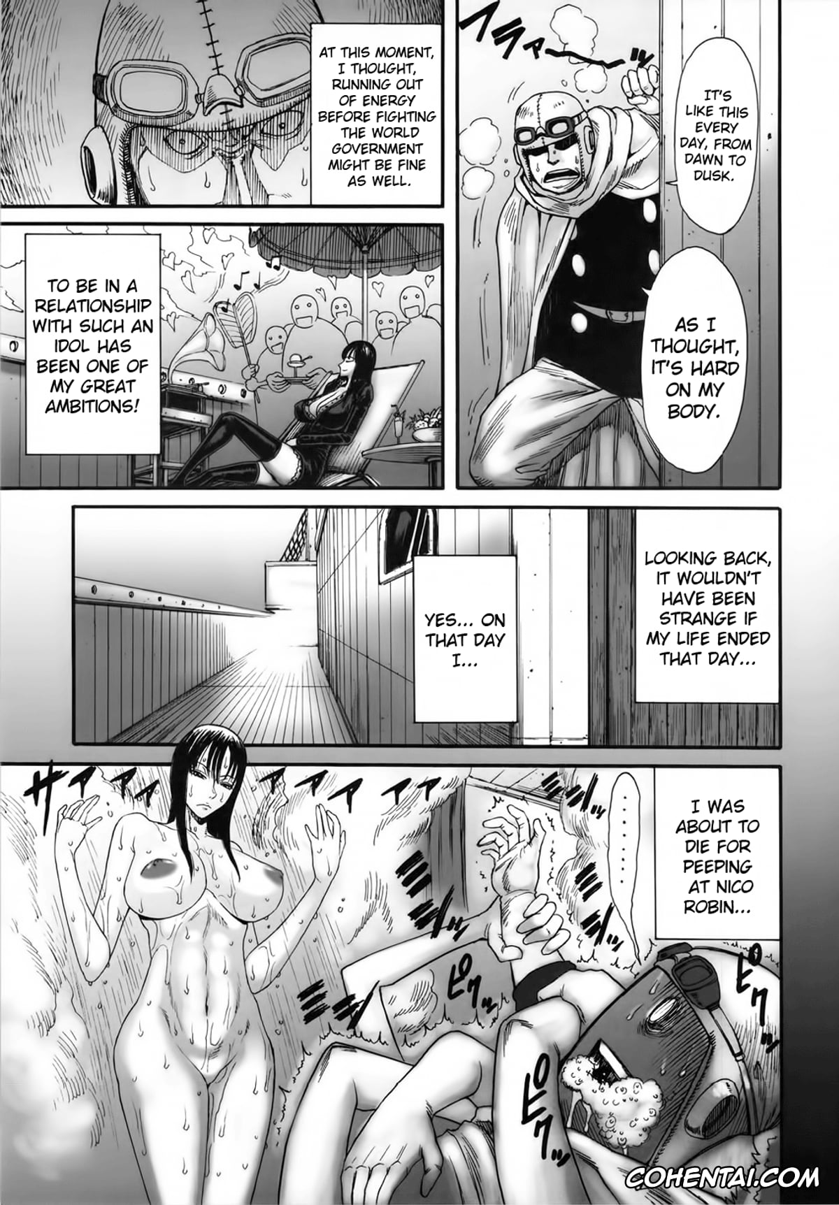 One Piece porno, Nico Robin porno, GOLDEN MONKEY (One Piece), pagina 8