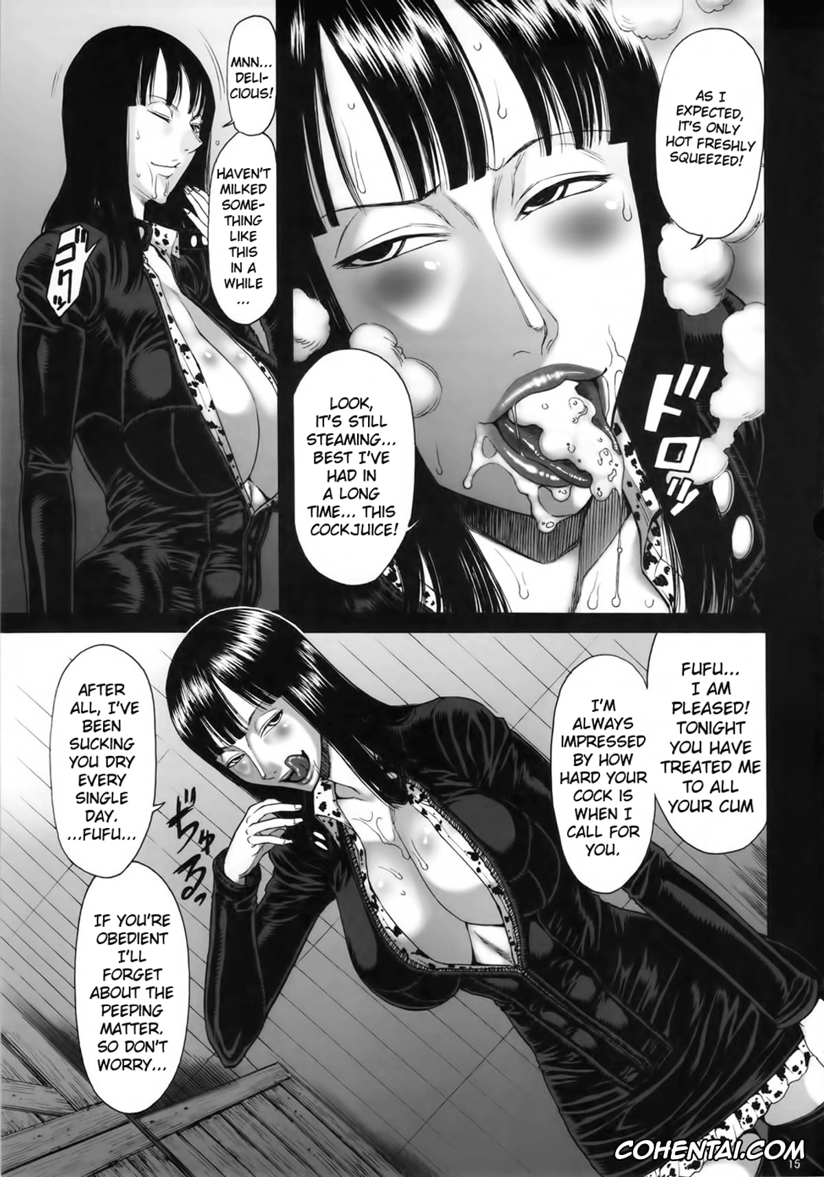One Piece porno, Nico Robin porno, GOLDEN MONKEY (One Piece), pagina 14