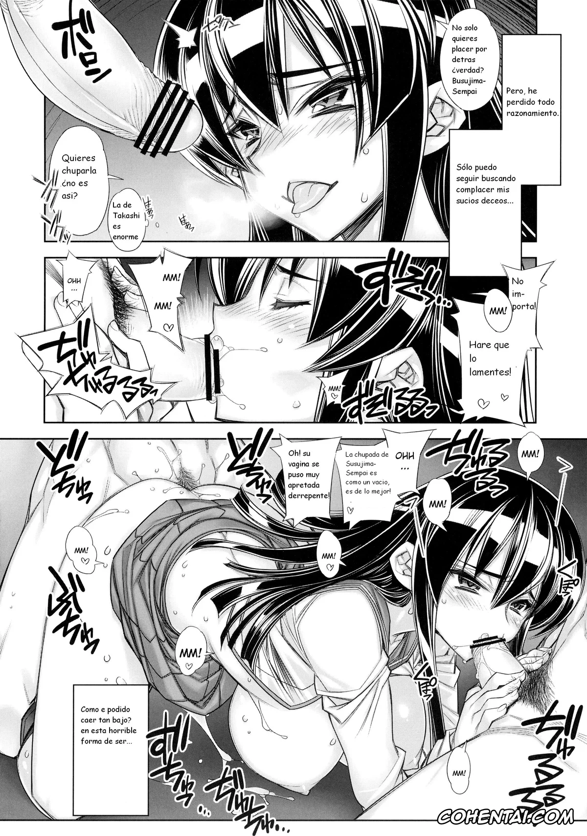 Highschool Of The Dead porno, Saeko Busujima porno, SWAPPING OF THE DEAD 1/3 (Highschool of The Dead), pagina 11