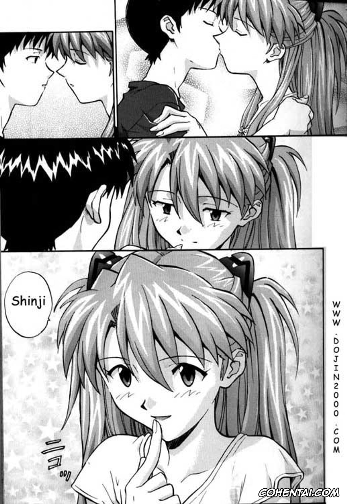 Neon Genesis Evangelion porno, Asuka Langley Soryu porno, Shinji Ikari porno, Kakioroshi (Izurumi Soushuuhen 1+) (Neon Genesis Evangelion), pagina 2