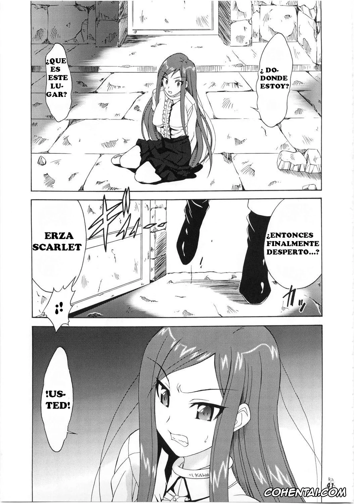 Fairy Tail porno, Erza Scarlet porno, Lucy Heartfilia porno, Shuukan Seinen Magazine (Fairy Tail), pagina 5