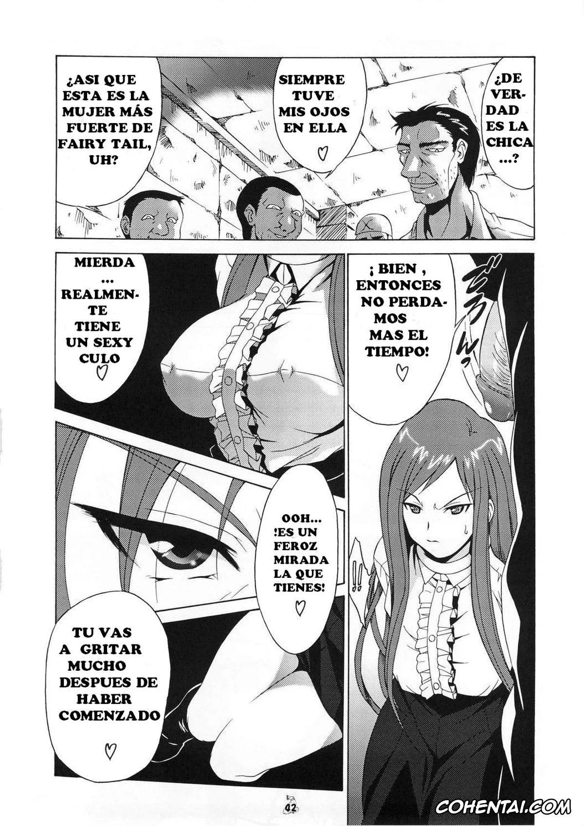 Fairy Tail hentai, Erza Scarlet hentai, Lucy Heartfilia hentai, Shuukan Seinen Magazine (Fairy Tail), pagina 6