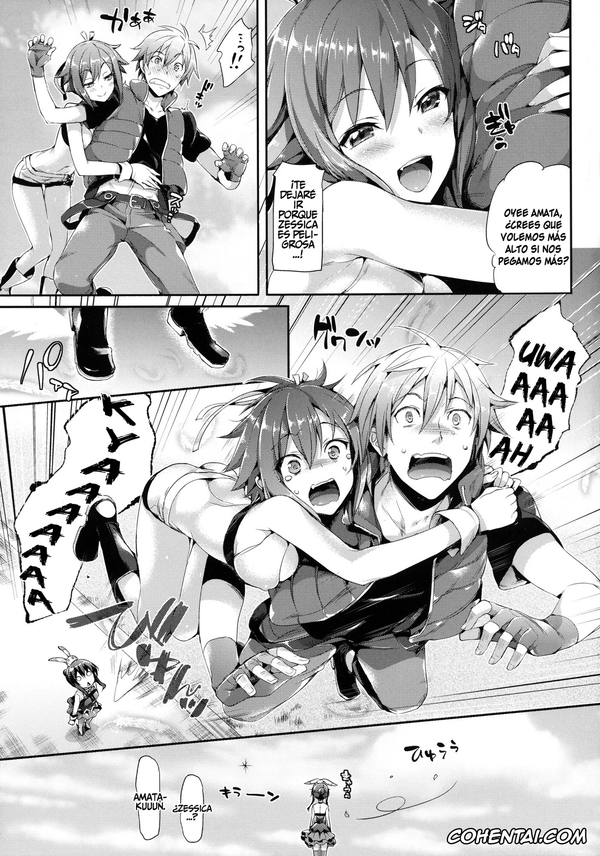 Aquarion Evol porno, Amata Sora porno, Zessica Wong porno, Aozora Gattai (Aquarion EVOL), pagina 5