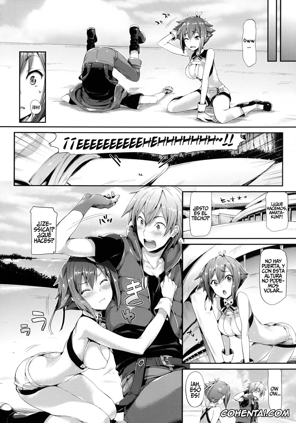 Aquarion Evol hentai, Amata Sora hentai, Zessica Wong hentai, Aozora Gattai (Aquarion EVOL), pagina 6