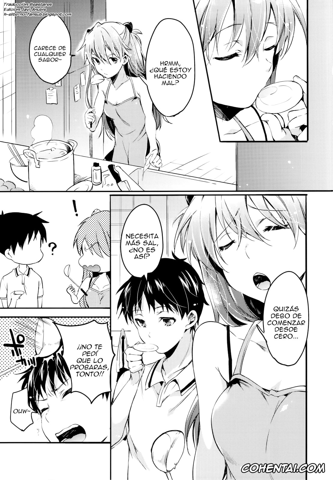 Neon Genesis Evangelion hentai, Asuka Langley Soryu hentai, Shinji Ikari hentai, Renai Beginner + Paper (Neon Genesis Evangelion), pagina 3