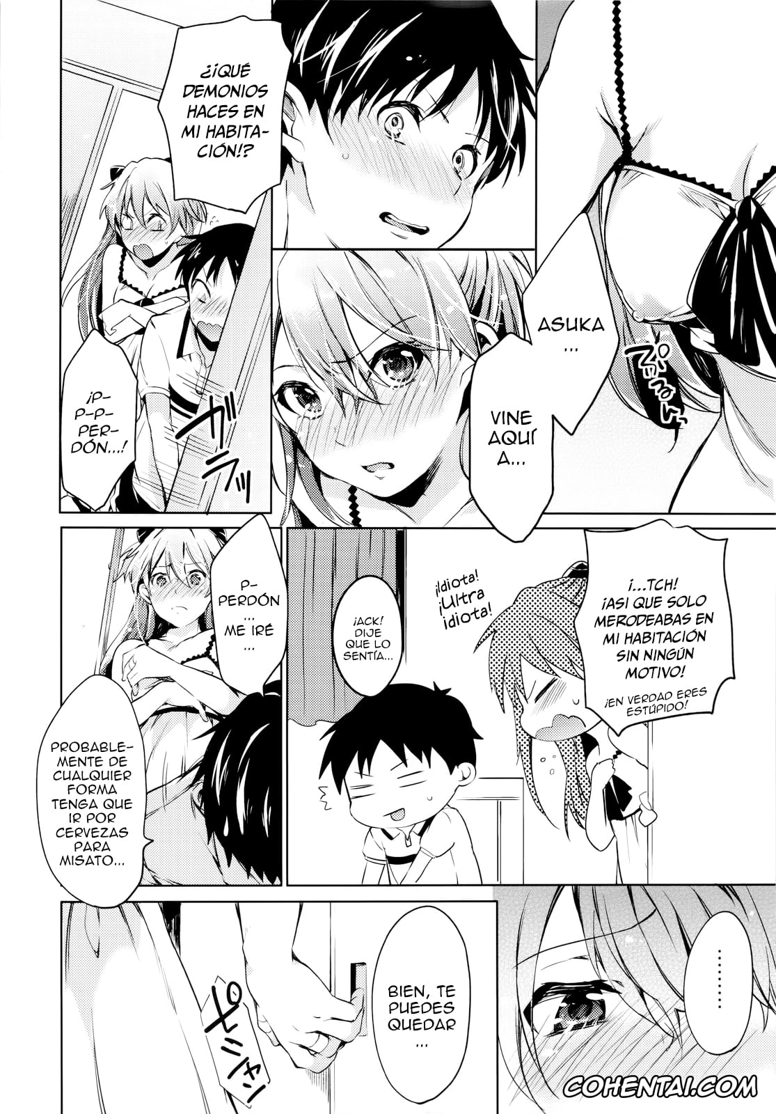 Neon Genesis Evangelion hentai, Asuka Langley Soryu hentai, Shinji Ikari hentai, Renai Beginner + Paper (Neon Genesis Evangelion), pagina 6