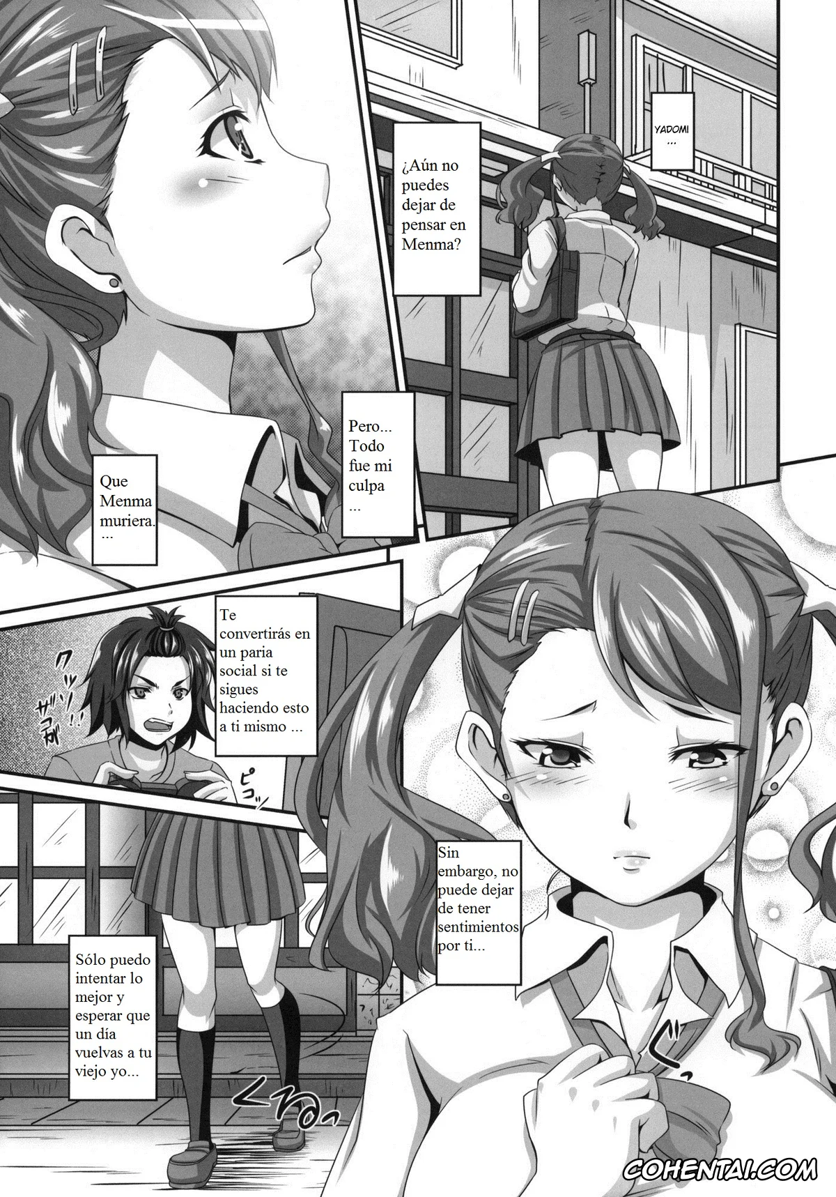 Ano Hi Mita Hana No Namae Wo Bokutachi Wa Mada Shiranai xxx, Ano Hi Mita Hana no Namae wo Bokutachi wa Mada Shiranai. xxx, Naruko Anjou xxx, Ano Hi Aishita Kanojo no Chitai wo Bokudake ga Mada Shiranai. (Ano Hi Mita Hana no Namae wo Bokutachi wa Mada Shiranai.), pagina 4