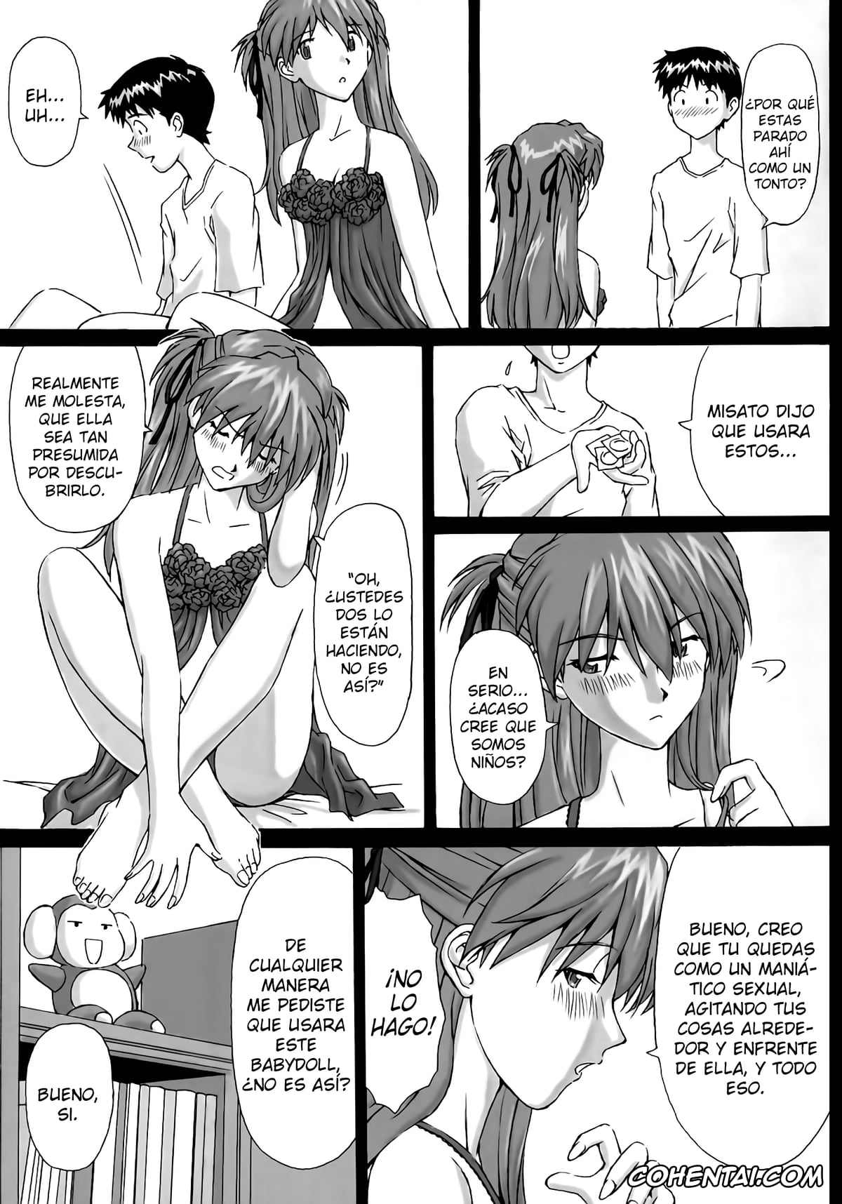 Neon Genesis Evangelion xxx, Asuka Langley Soryu xxx, Maya Ibuki xxx, Misato Katsuragi xxx, Shinji Ikari xxx, 0606 (Neon Genesis Evangelion), pagina 4