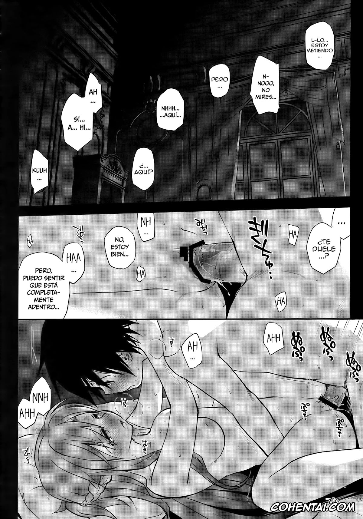 Sword Art Online hentai, Asuna Yuuki hentai, Kazuto Kirigaya | Kirito hentai, Sanctuary (Sword Art Online), pagina 3