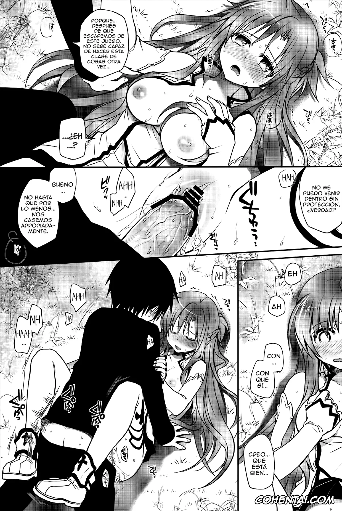 Sword Art Online porno, Asuna Yuuki porno, Kazuto Kirigaya | Kirito porno, Sanctuary (Sword Art Online), pagina 14