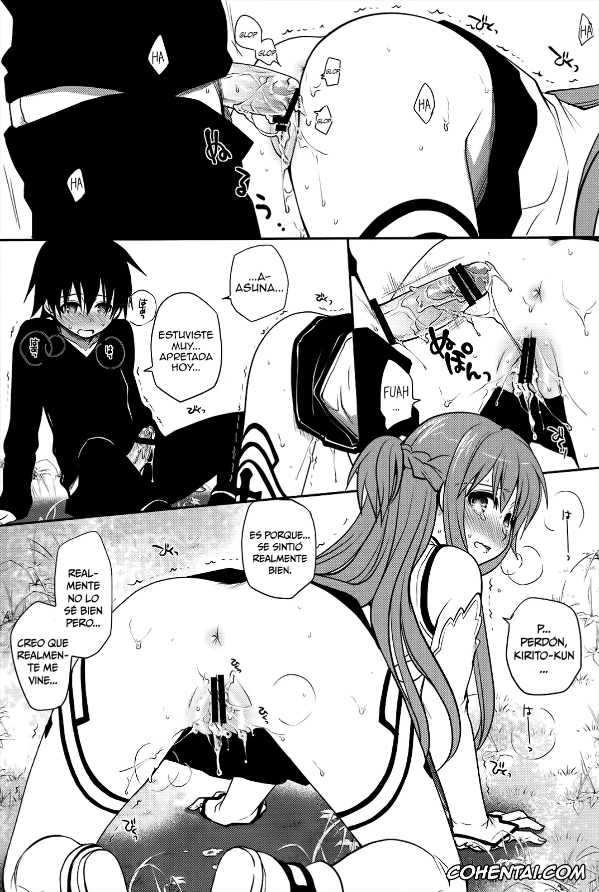 Sword Art Online porno, Asuna Yuuki porno, Kazuto Kirigaya | Kirito porno, Sanctuary (Sword Art Online), pagina 20