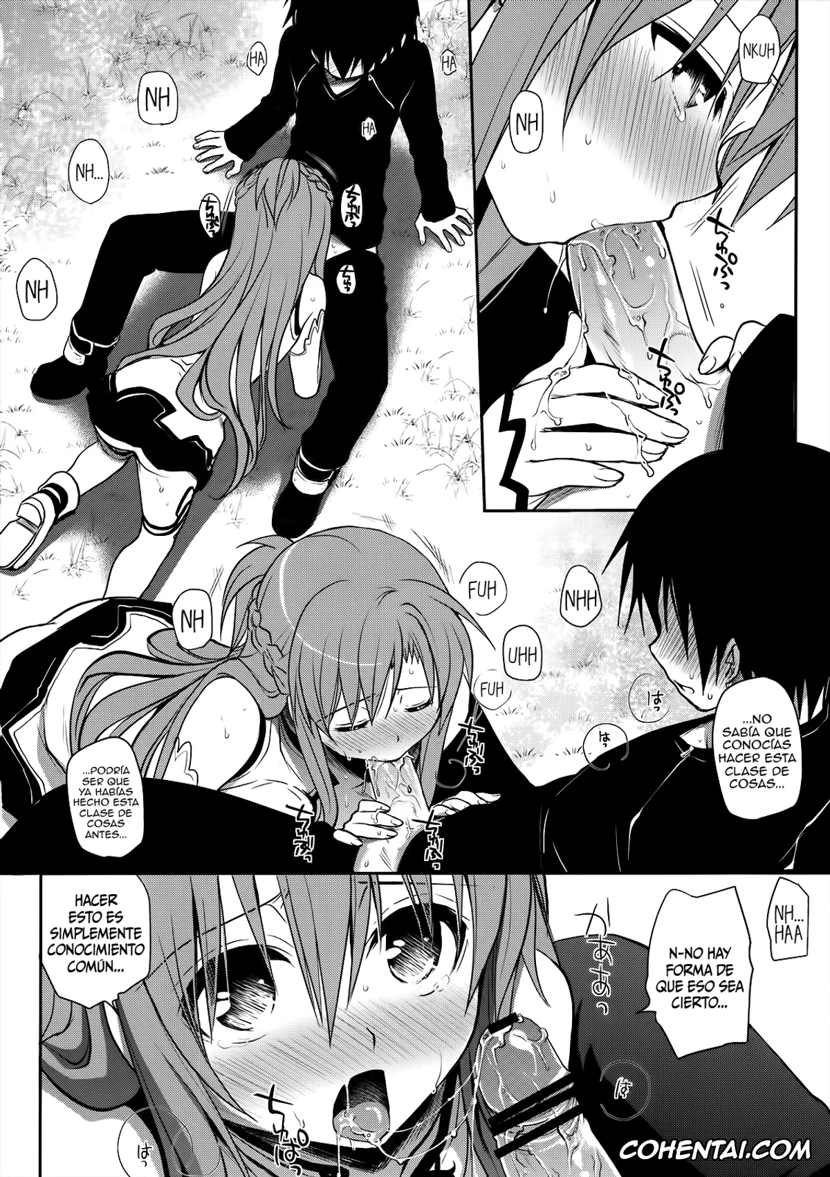 Sword Art Online hentai, Asuna Yuuki hentai, Kazuto Kirigaya | Kirito hentai, Sanctuary (Sword Art Online), pagina 21