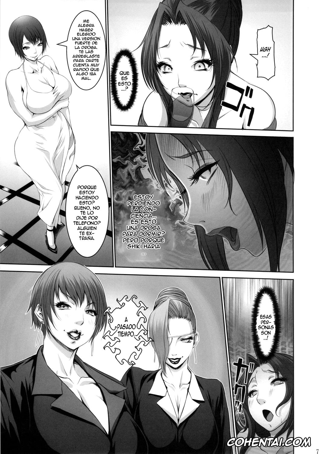 King of Fighters hentai, Mai Shiranui hentai, Poison hentai, Intou no Mai -Futanari Kangoku no Maki- (King of Fighters), pagina 6