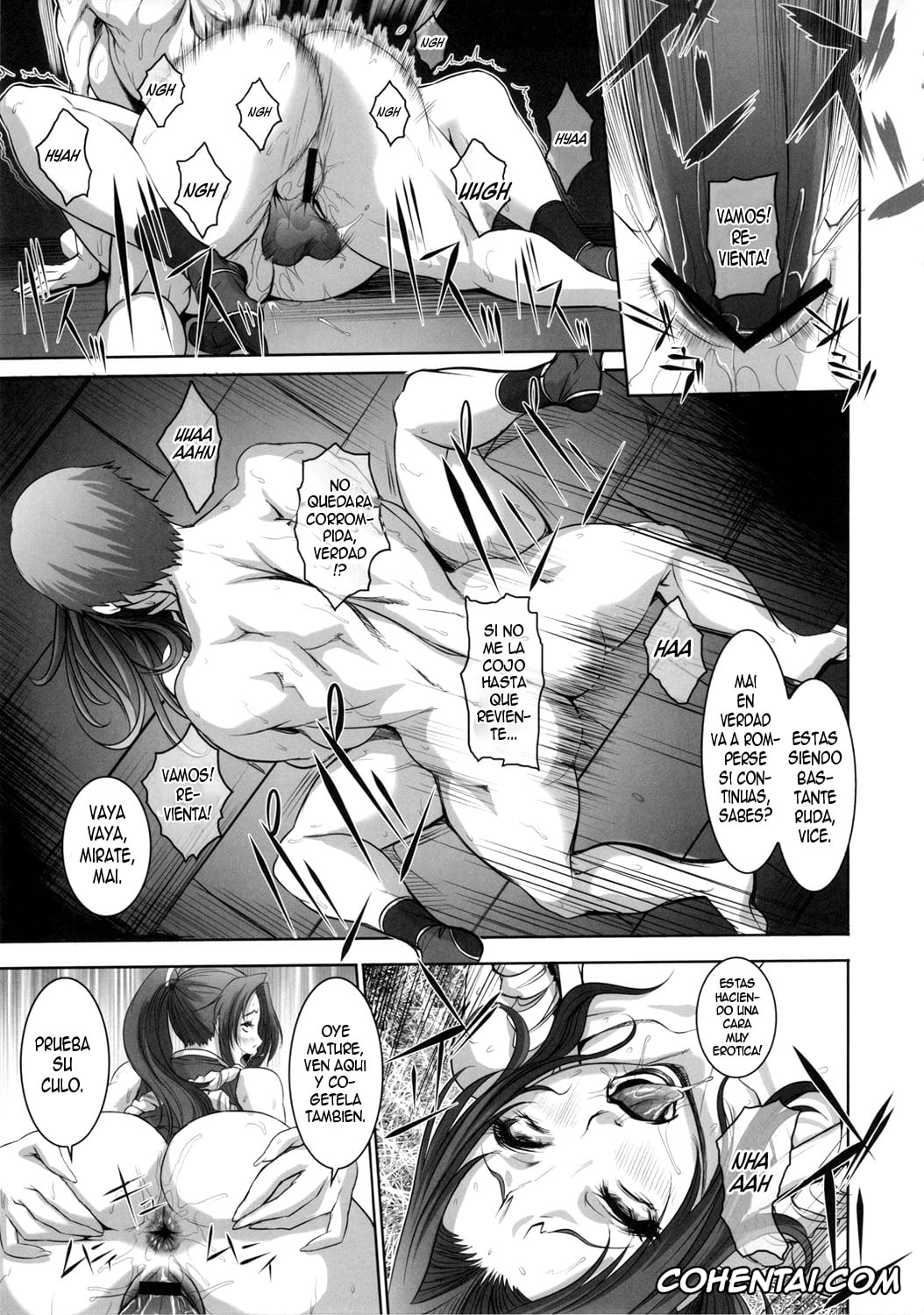 King of Fighters xxx, Mai Shiranui xxx, Poison xxx, Intou no Mai -Futanari Kangoku no Maki- (King of Fighters), pagina 16