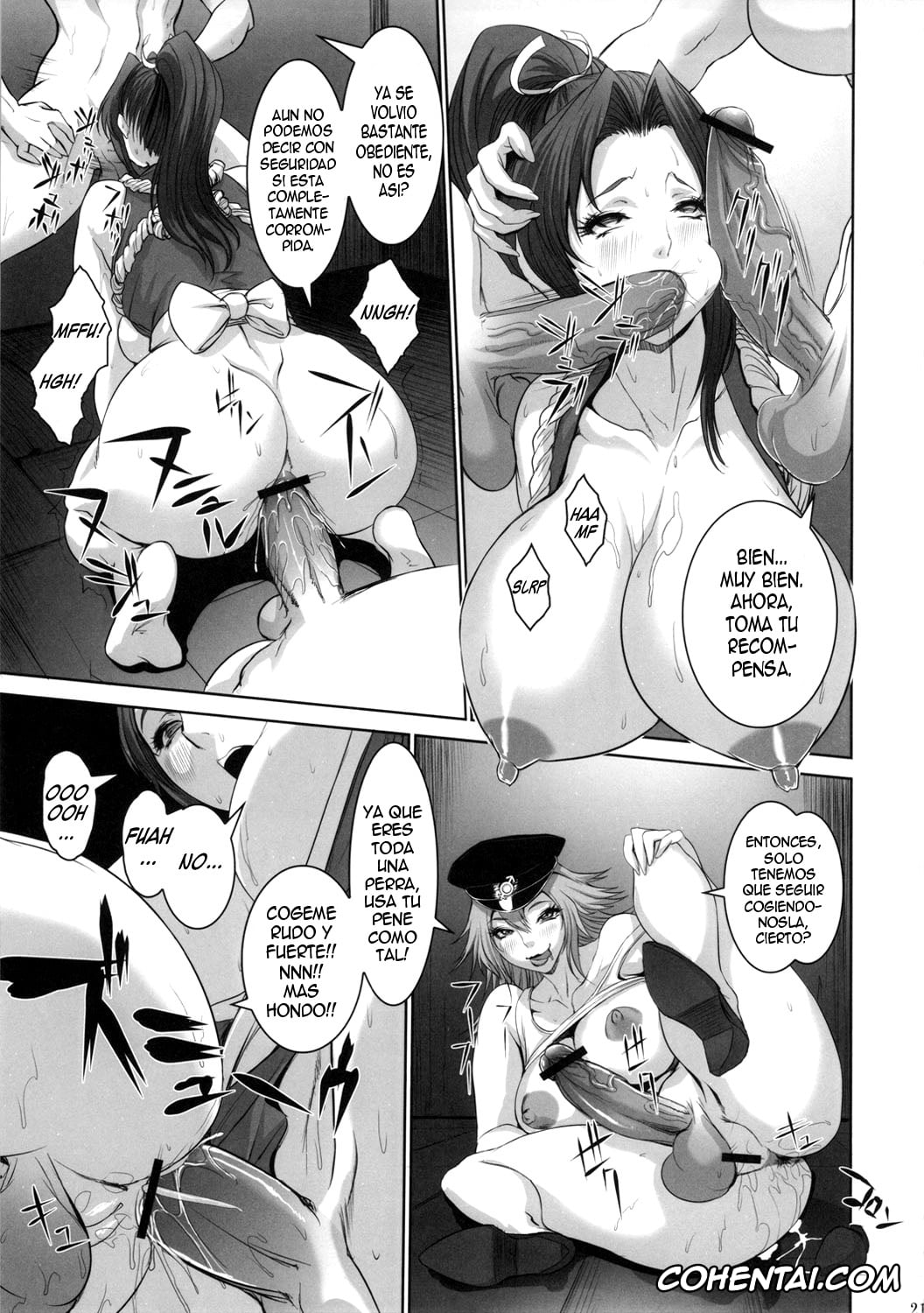 King of Fighters porno, Mai Shiranui porno, Poison porno, Intou no Mai -Futanari Kangoku no Maki- (King of Fighters), pagina 20