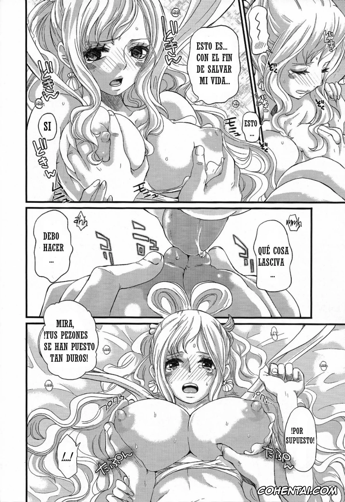 One Piece porno, Monkey D. Luffy porno, Shirahoshi porno, Ningyohime (One Piece), pagina 8