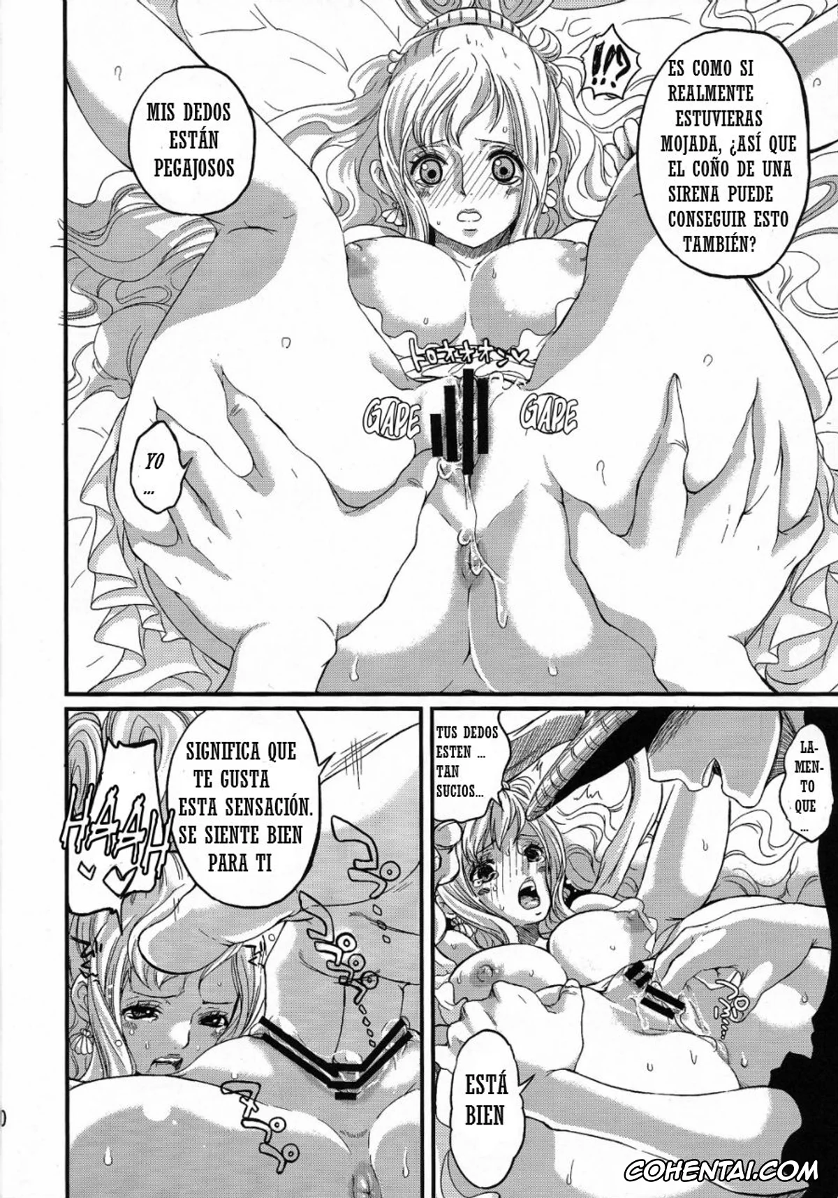 One Piece xxx, Monkey D. Luffy xxx, Shirahoshi xxx, Ningyohime (One Piece), pagina 10