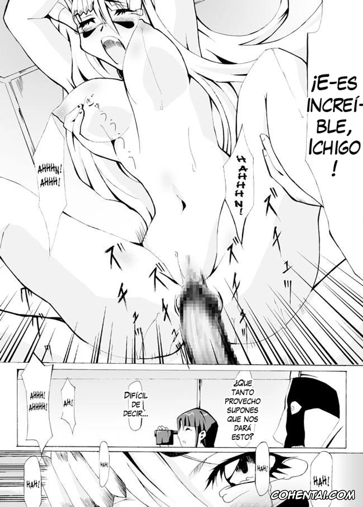 Bleach hentai, Ichigo Kurosaki hentai, Nelliel Tu Odelschwanck hentai, Nemu Kurotsuchi hentai, Chuushaki to Jikkentai to Mayuri-sama …no Jikken Teki Nichijou (Bleach), pagina 9