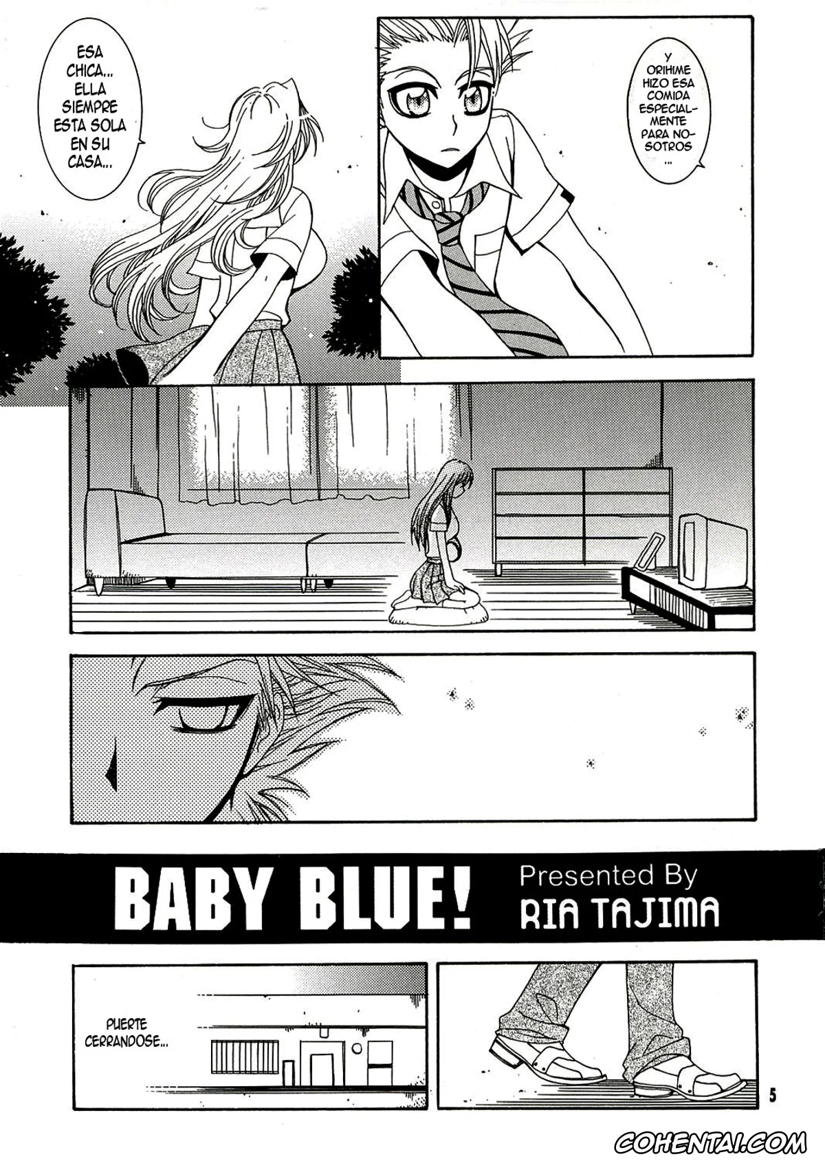Bleach xxx, Orihime Inoue xxx, Rangiku Matsumoto xxx, BABY BLUE! (Bleach), pagina 4