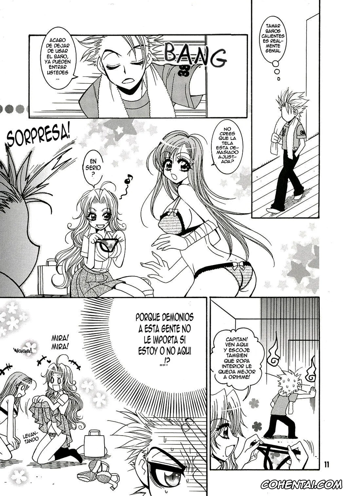 Bleach xxx, Orihime Inoue xxx, Rangiku Matsumoto xxx, BABY BLUE! (Bleach), pagina 10
