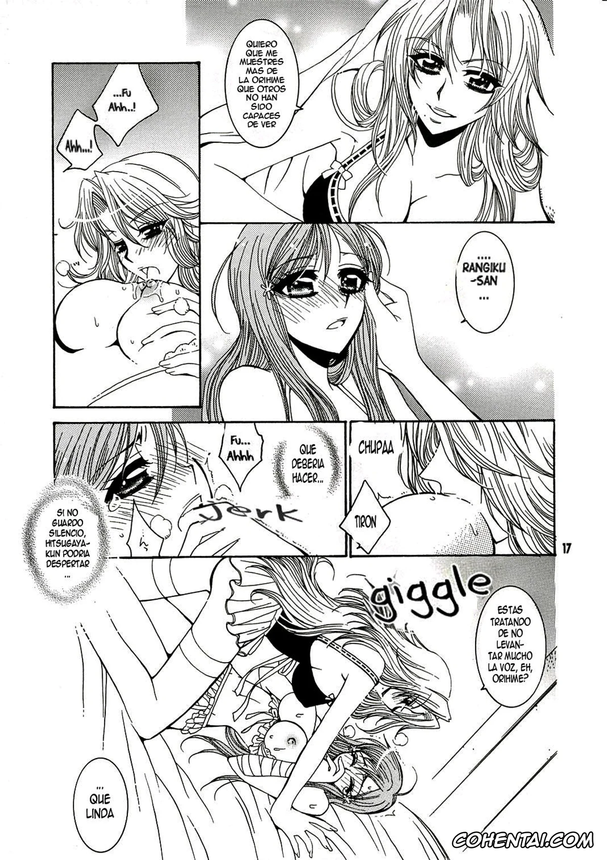 Bleach xxx, Orihime Inoue xxx, Rangiku Matsumoto xxx, BABY BLUE! (Bleach), pagina 16