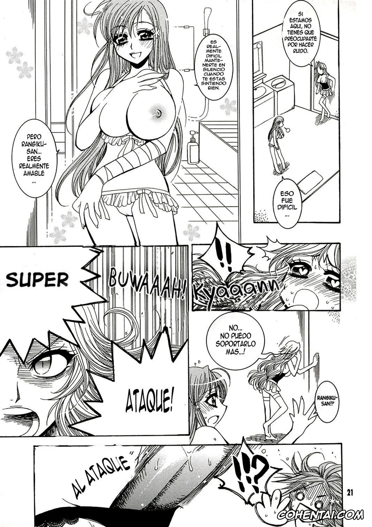 Bleach porno, Orihime Inoue porno, Rangiku Matsumoto porno, BABY BLUE! (Bleach), pagina 20