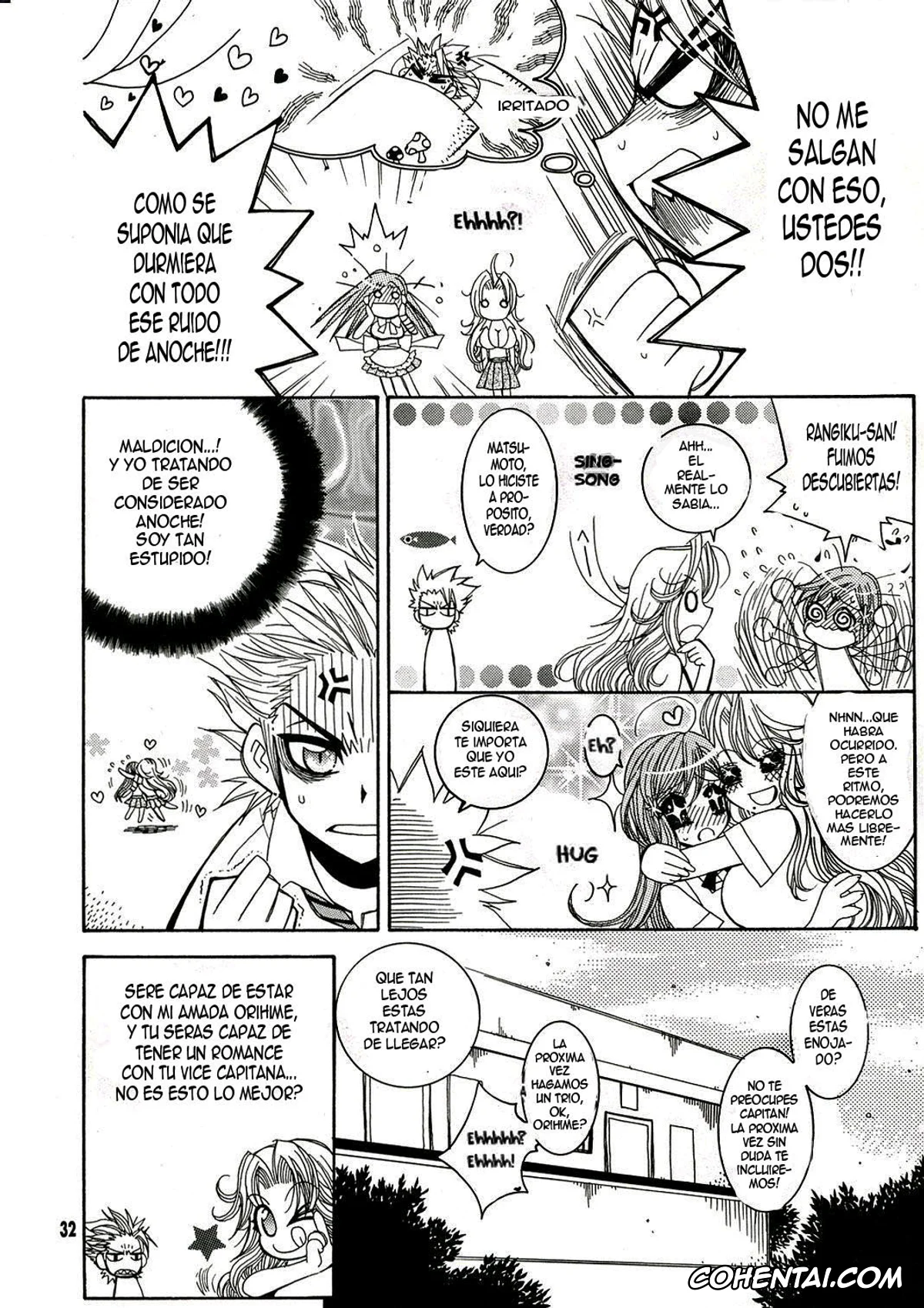Bleach xxx, Orihime Inoue xxx, Rangiku Matsumoto xxx, BABY BLUE! (Bleach), pagina 31