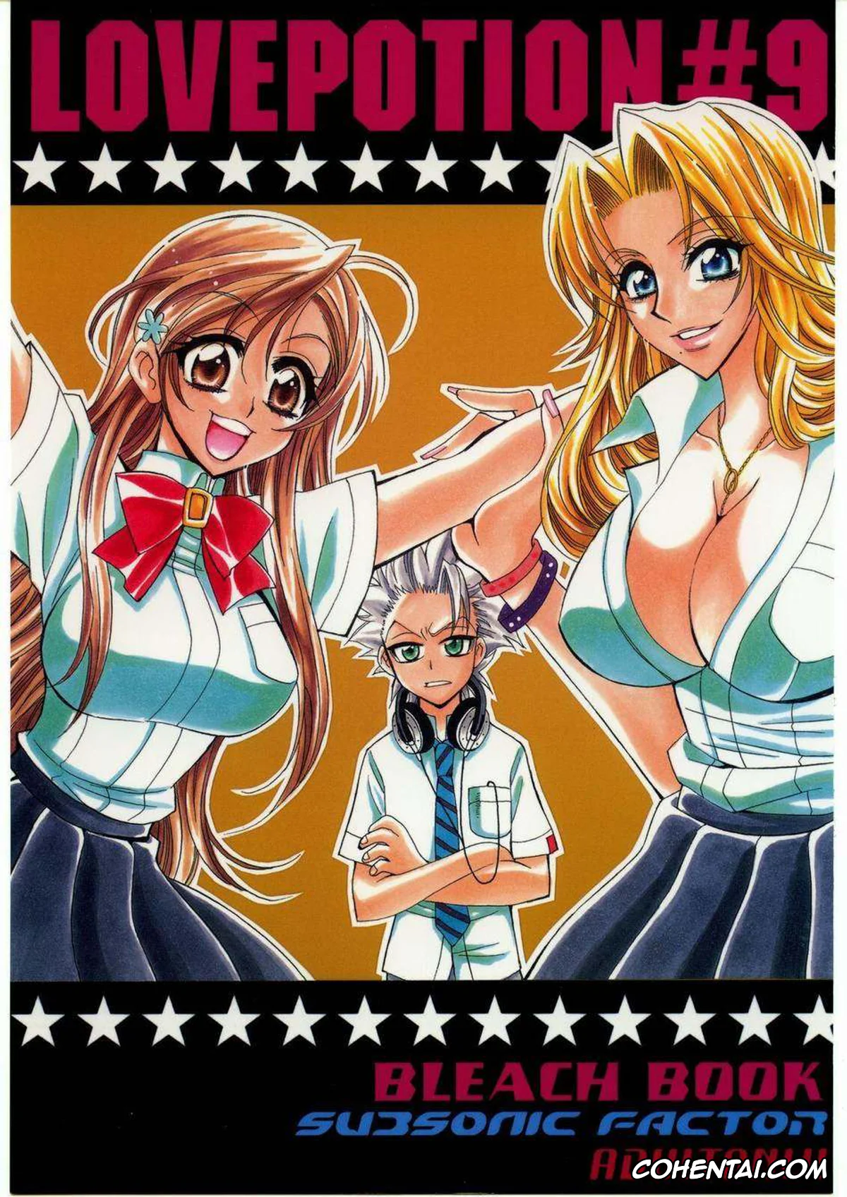 Bleach xxx, Orihime Inoue xxx, Rangiku Matsumoto xxx, Love Potion #9 (Bleach), pagina 1